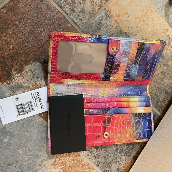 💋NWT!!! RARE DESIGN!!! Brahmin Dandy Ady Wallet! - Picture 9 of 15